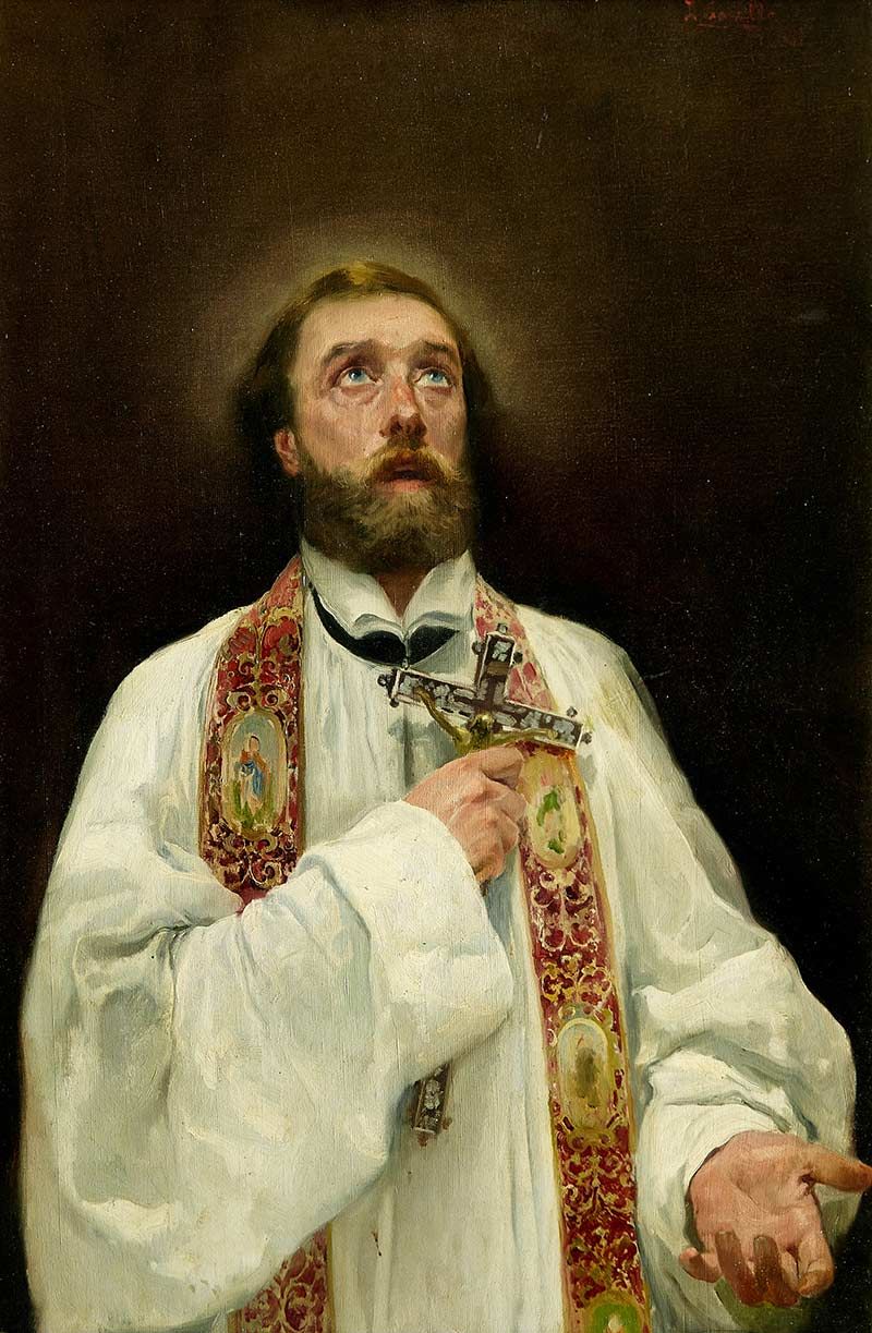 Joaquín Sorolla. San Francisco Javier, 1891. Salida: 125.000 euros. Remate: 115.000 euros (postventa)