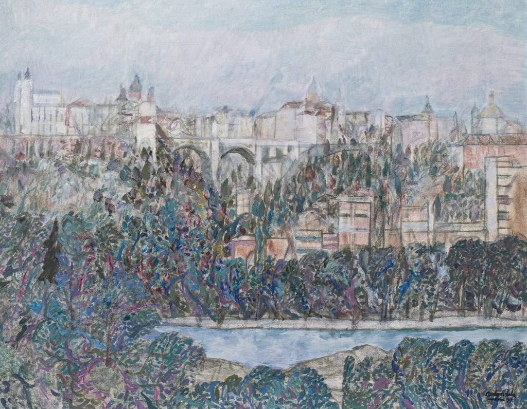 Agustín Redondela. Madrid desde la Casa de Campo, 1977. Salida y remate: 3.500 euros