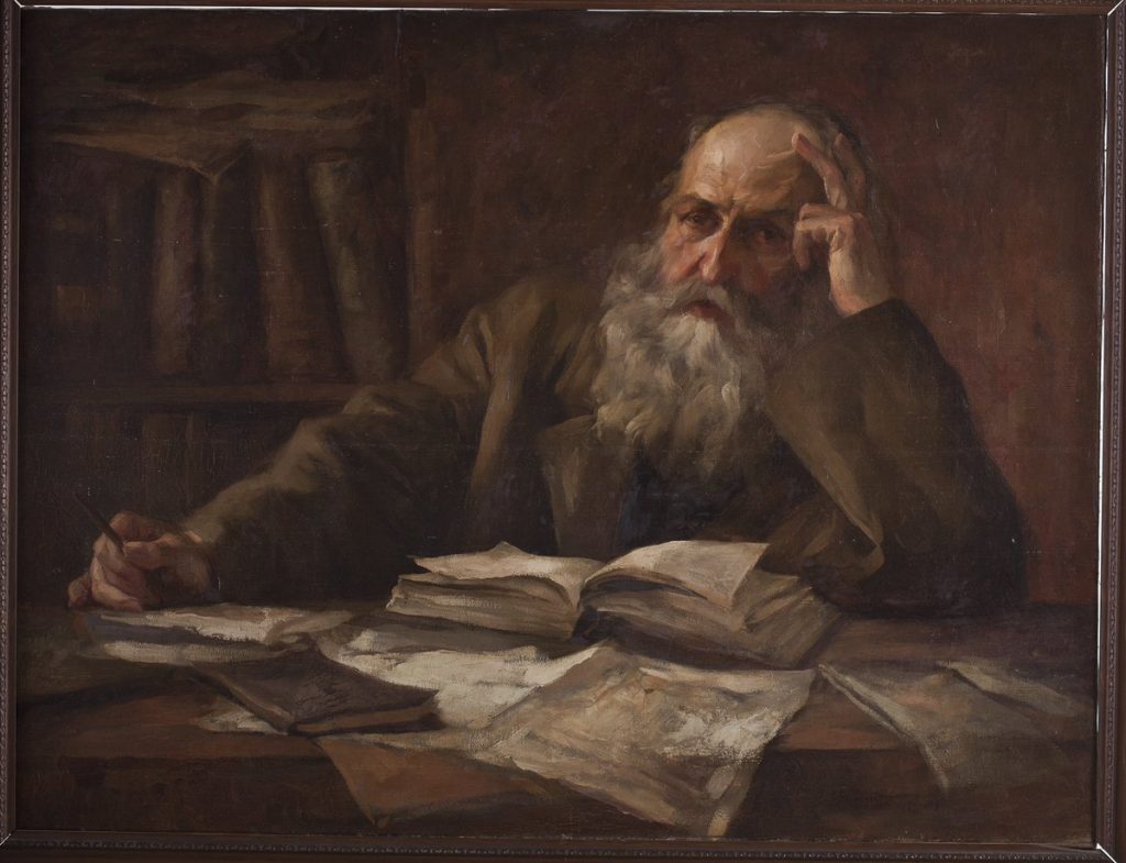 Fernando Amorsolo. El viejo escritor. Salida: 15.000 euros. Remate: 110.000 euros