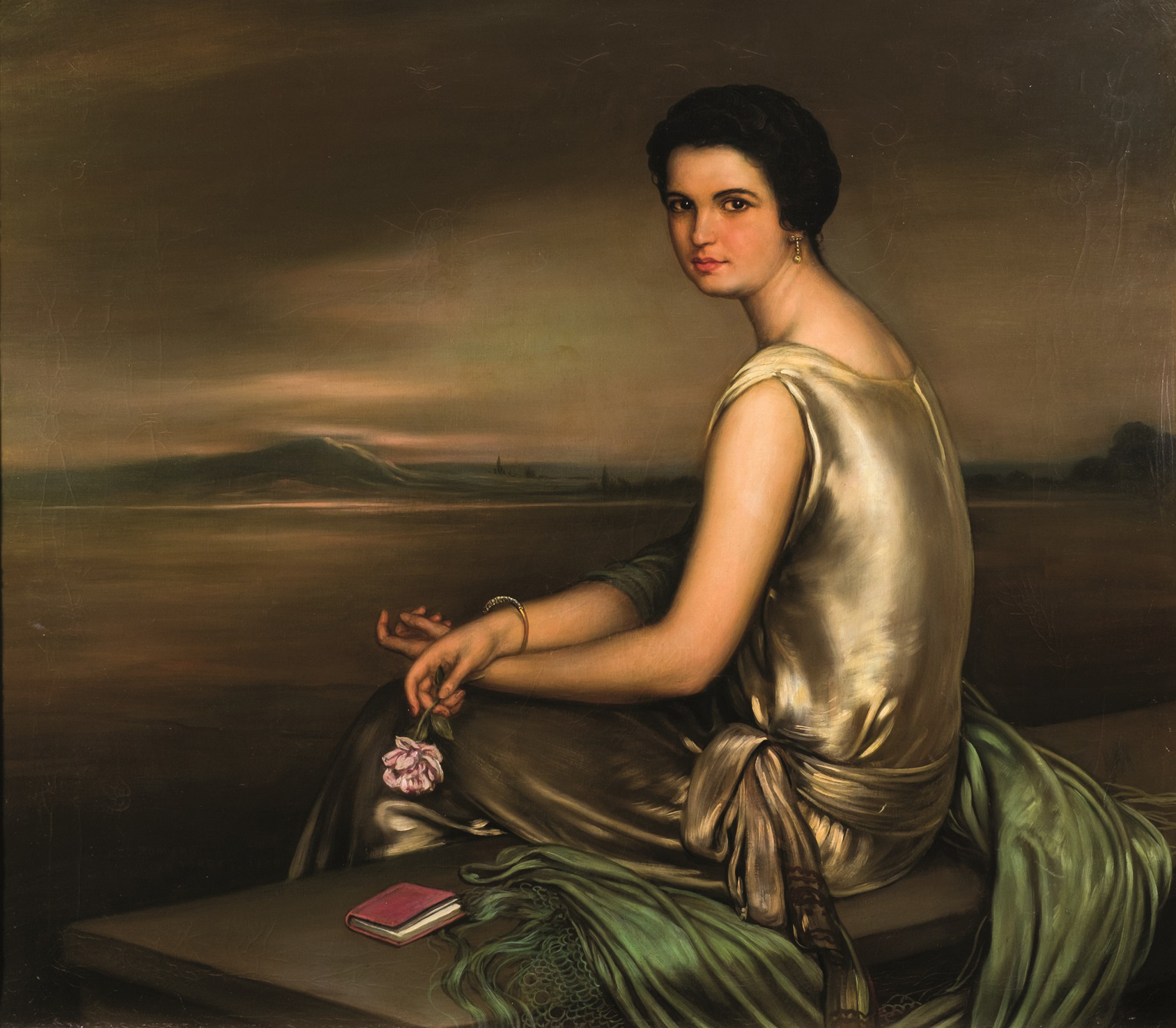 Julio Romero de Torres. Retrato de María de la Concepción Luque Álvarez, 1925. Salida: 120.000 euros