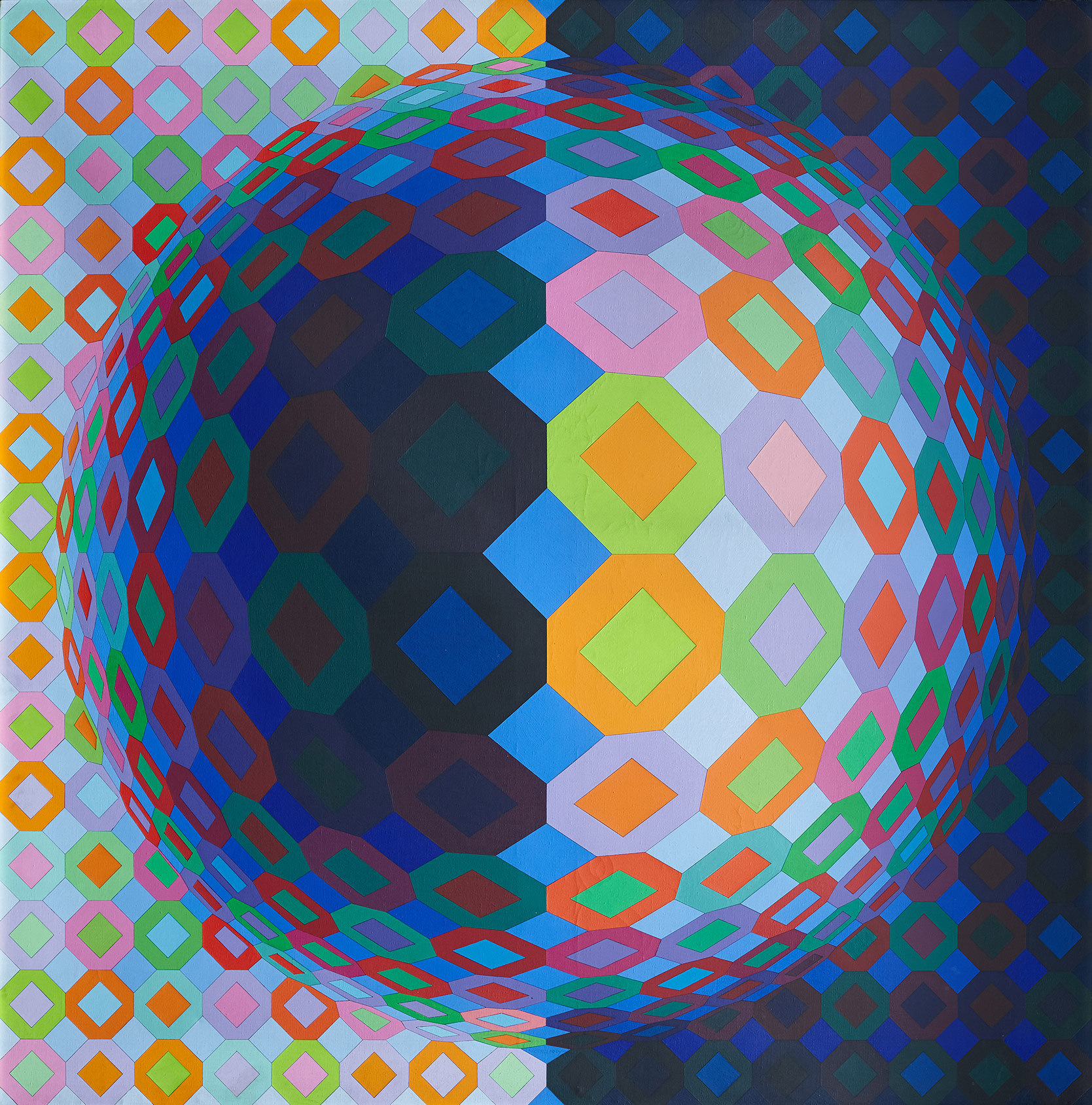 Victor Vasarely. Multicheyt, 1973. Salida: 90.000 euros. Remate: 95.000 euros