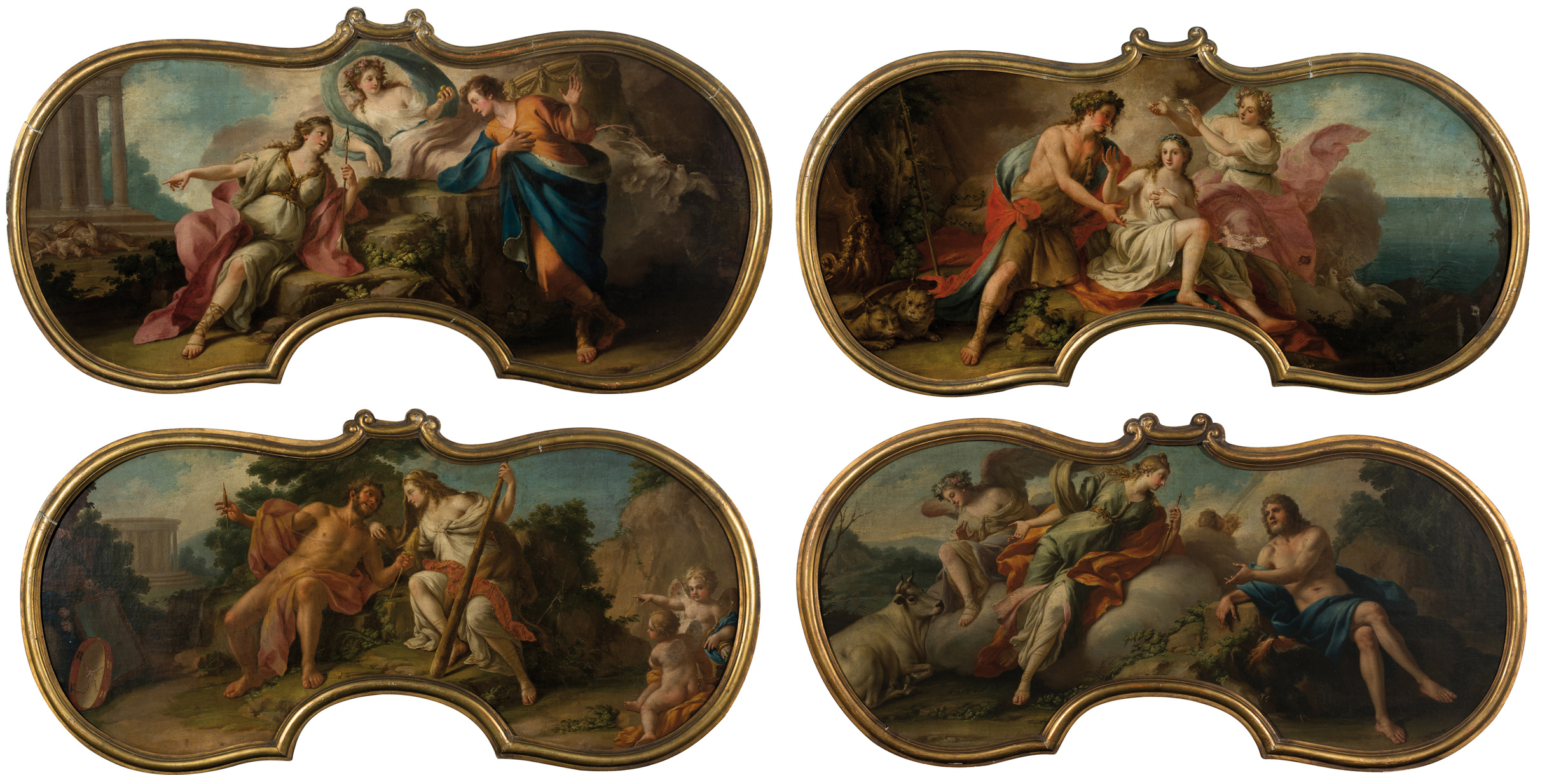 Los cuatro lienzos de Fischetti suben a 27.500 euros en La Suite