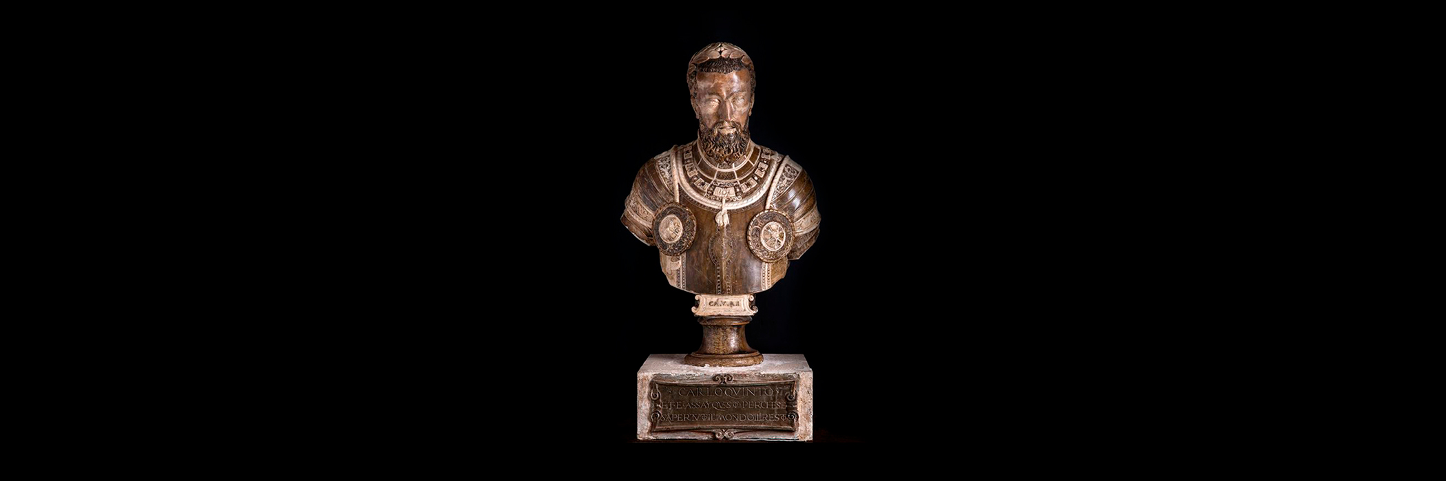 El marqués de Griñón saca a la venta un busto de Carlos V de los Leoni en Fernando Durán