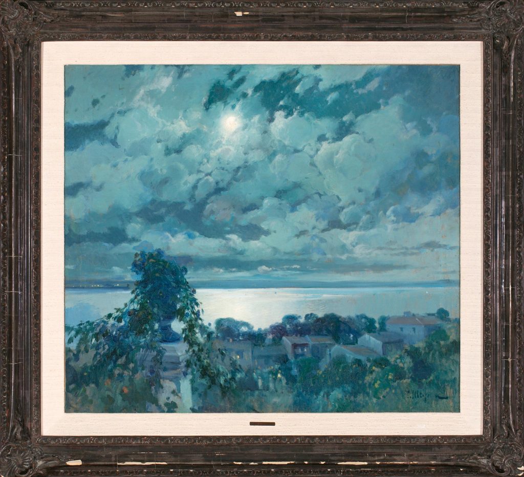 Eliseo Meifrén. Noche de luna, Palma de Mallorca. Salida: 24.000 euros
