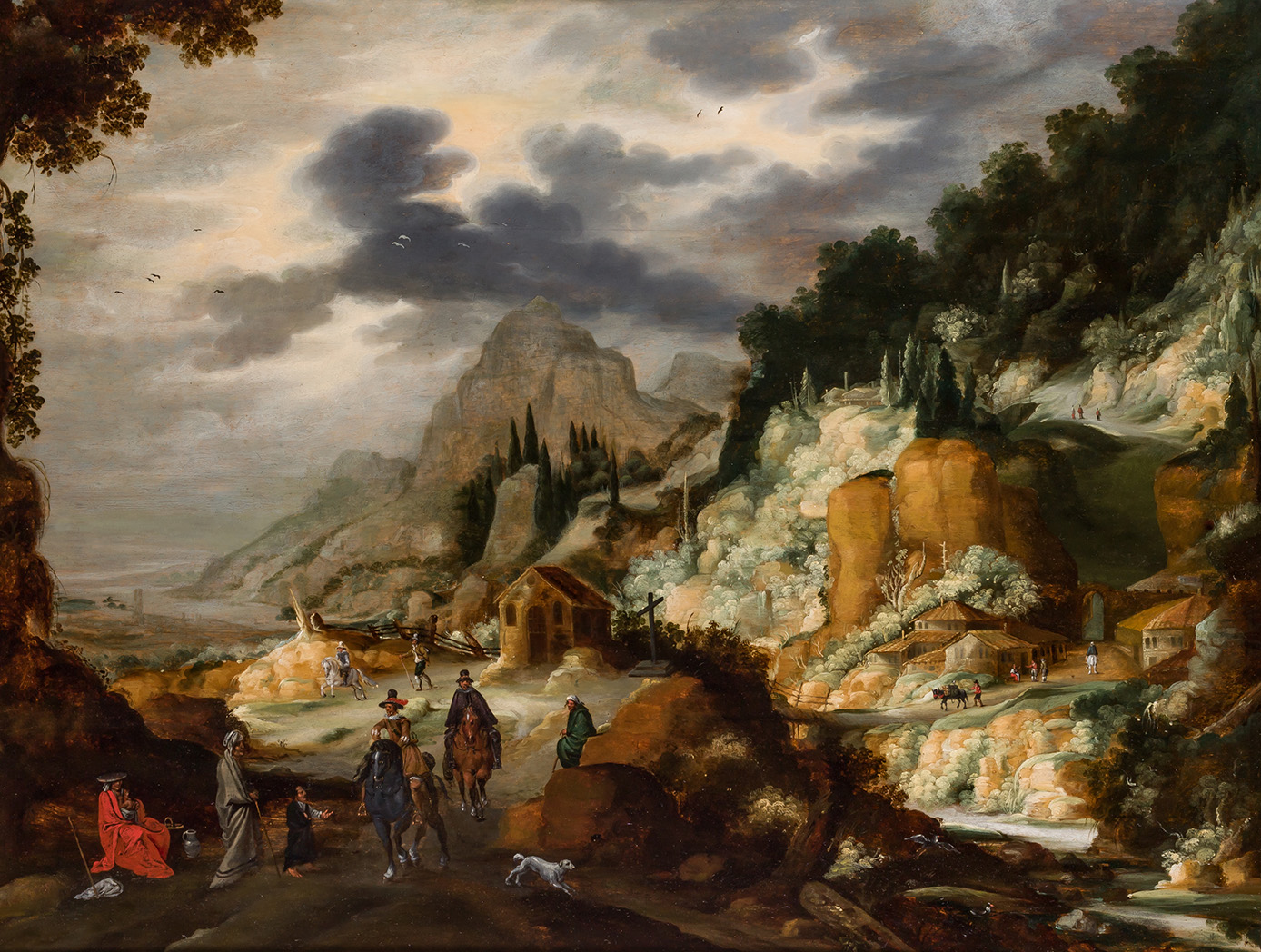 125.000 euros por un paisaje de Momper y Brueghel en Ansorena