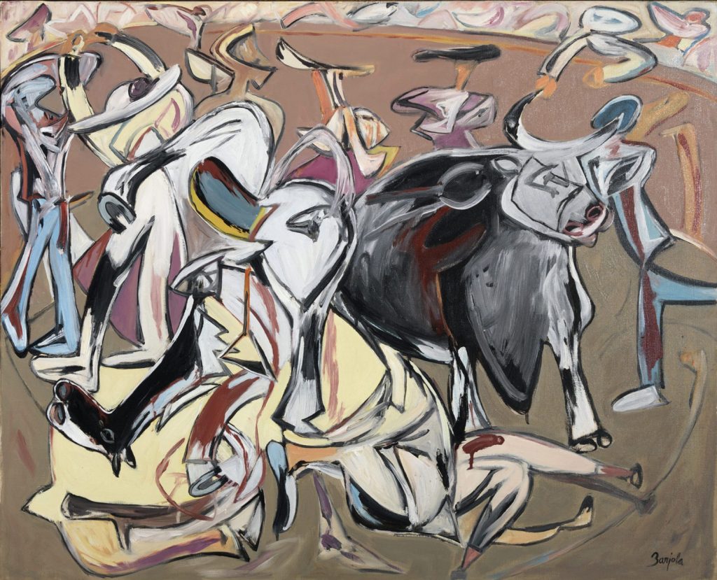 Juan Barjola. Tauromaquia, 1997. Salida: 30.000 euros. Remate: 35.500 euros