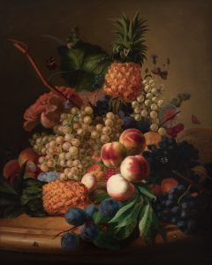 Naturaleza muerta con frutas – Jan Frans van Dael.