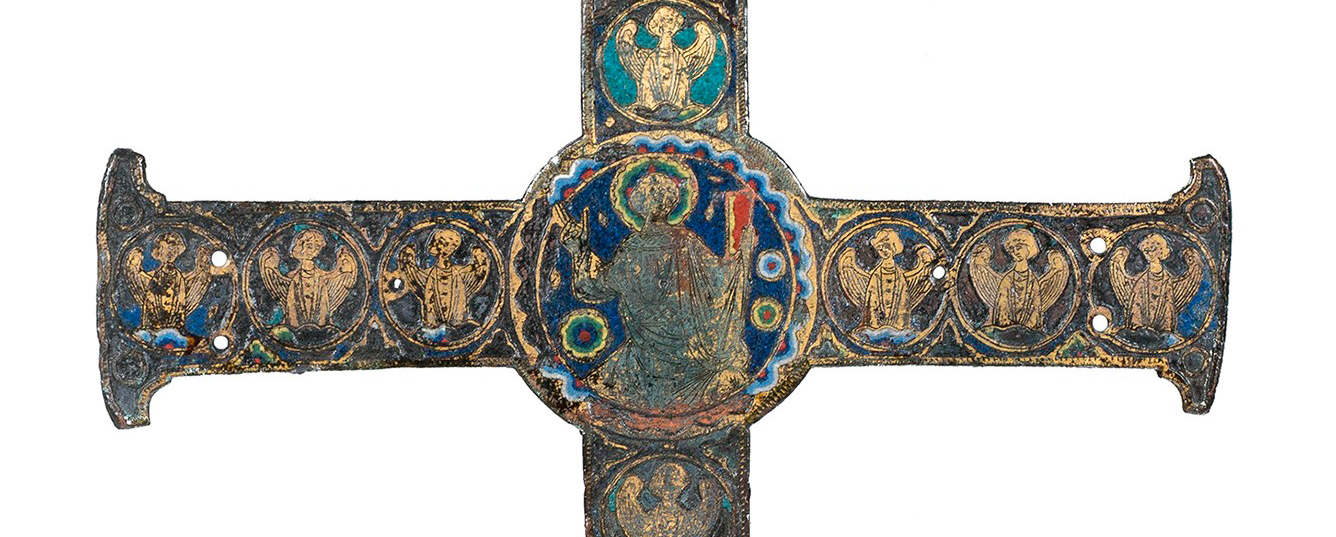 La Suite saca a la venta una interesante cruz procesional románica de Limoges