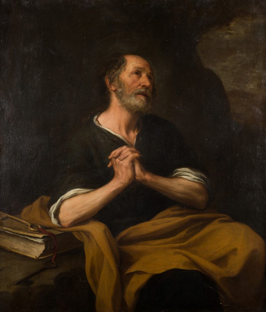 Bartolomé Esteban Murillo. San Pedro arrepentido, hacia 1675. Salida: 350.000 euros. No vendido