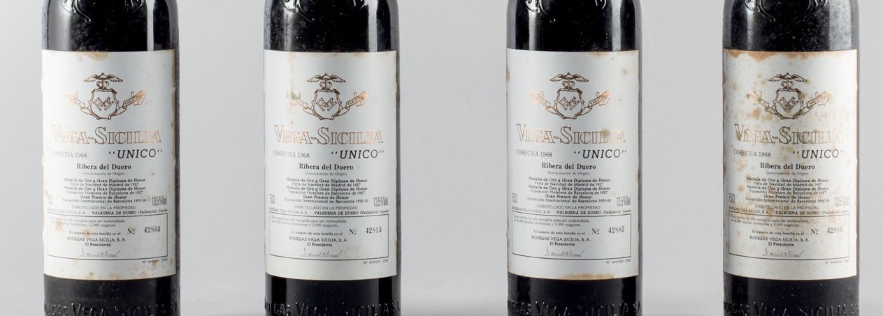 Durán saca a subasta una interesante colección de vinos Vega-Sicilia