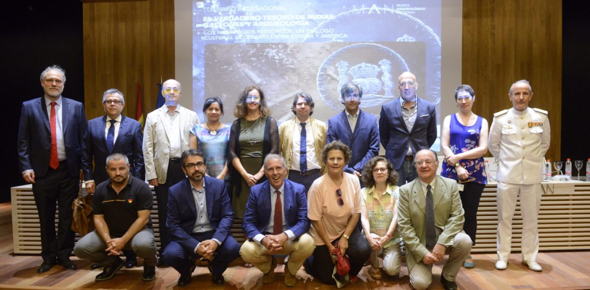 Seminario internacional sobre galeones y arqueología en el MAN: el verdadero tesoro de Indias