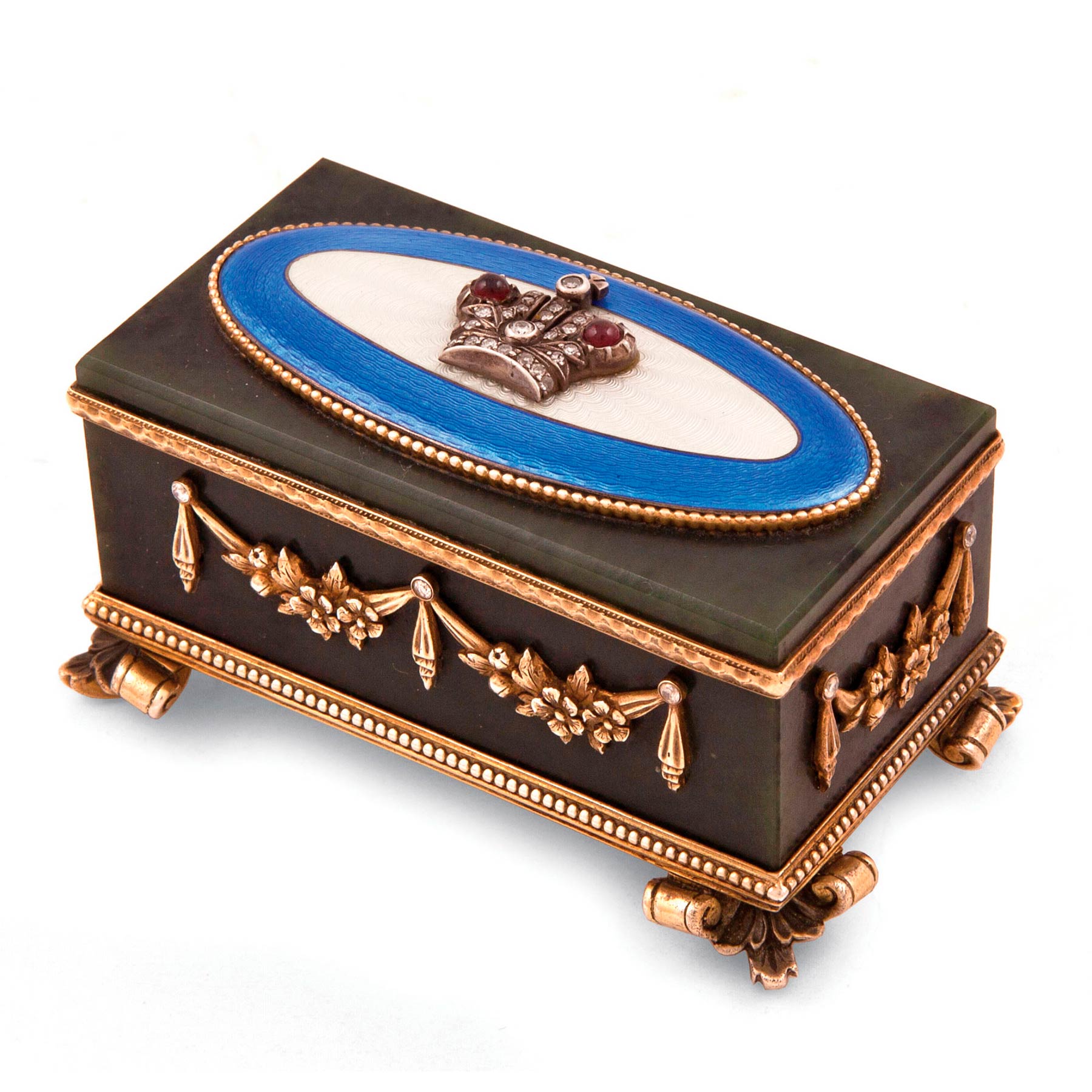 12.000 euros por una caja Fabergé en Abalarte