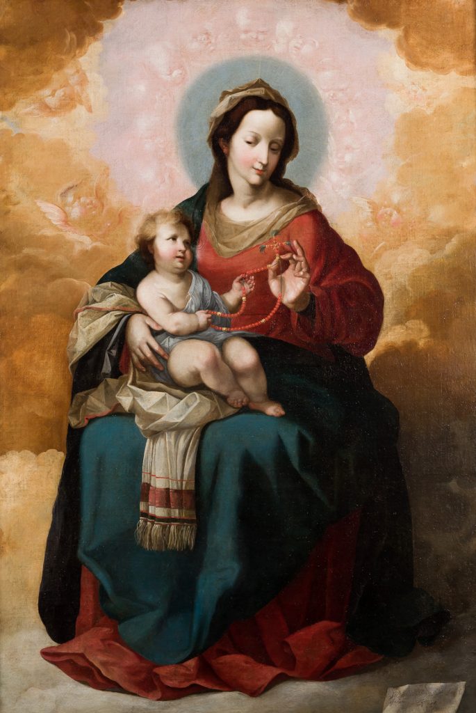 Sebastián Llanos Valdés. Virgen del Rosario. Salida: 45.000 euros