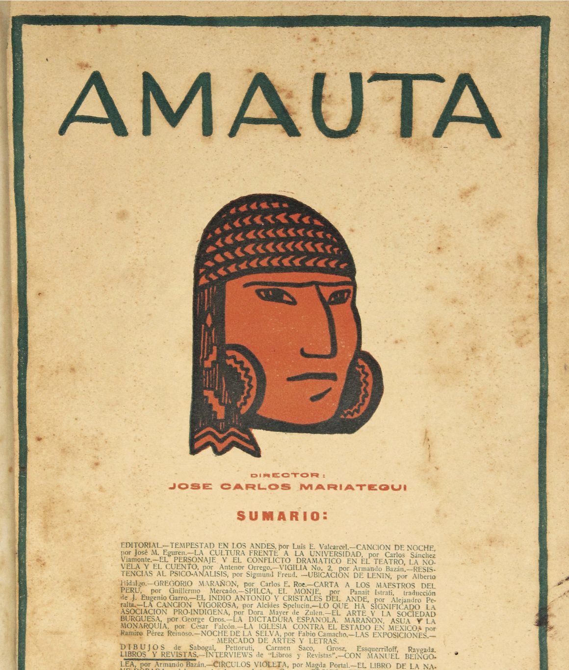 Amauta, la vanguardia en Perú