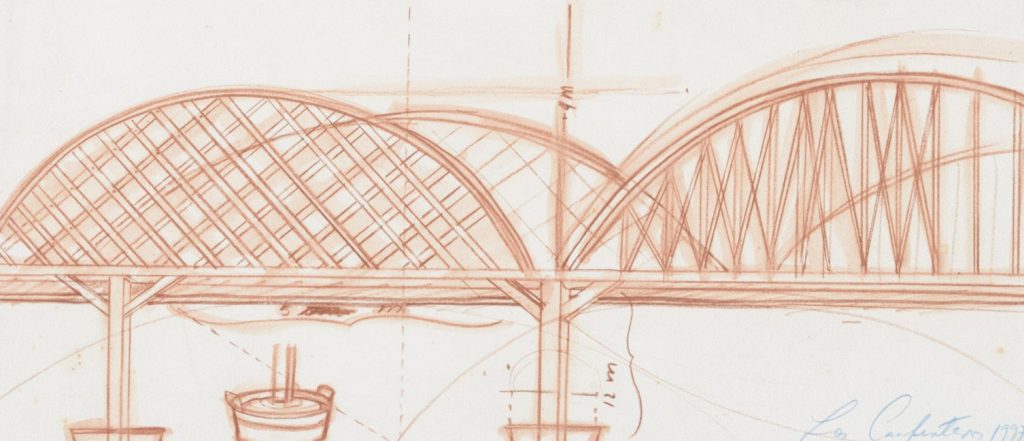 Los Carpinteros. Construimos el puente para que cruce la gente, 1997. Salida: 6.500 euros