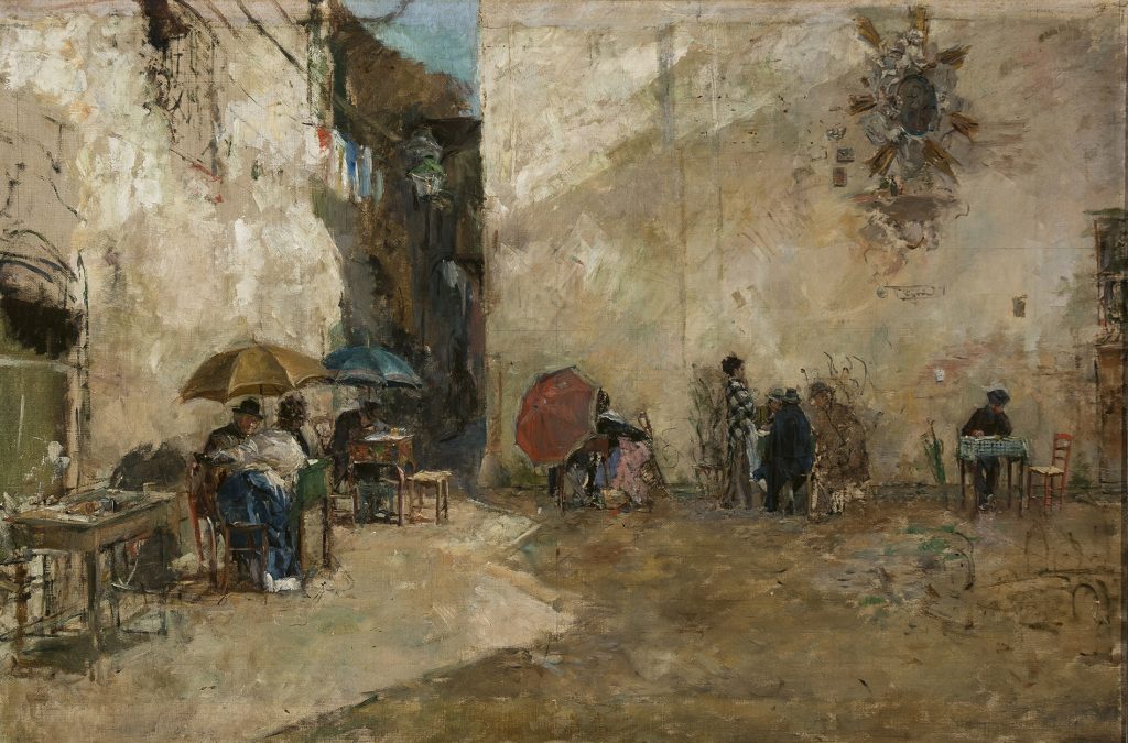 Mariano Fortuny. Los memorialistas, c. 1874. Salida: 90.000 euros