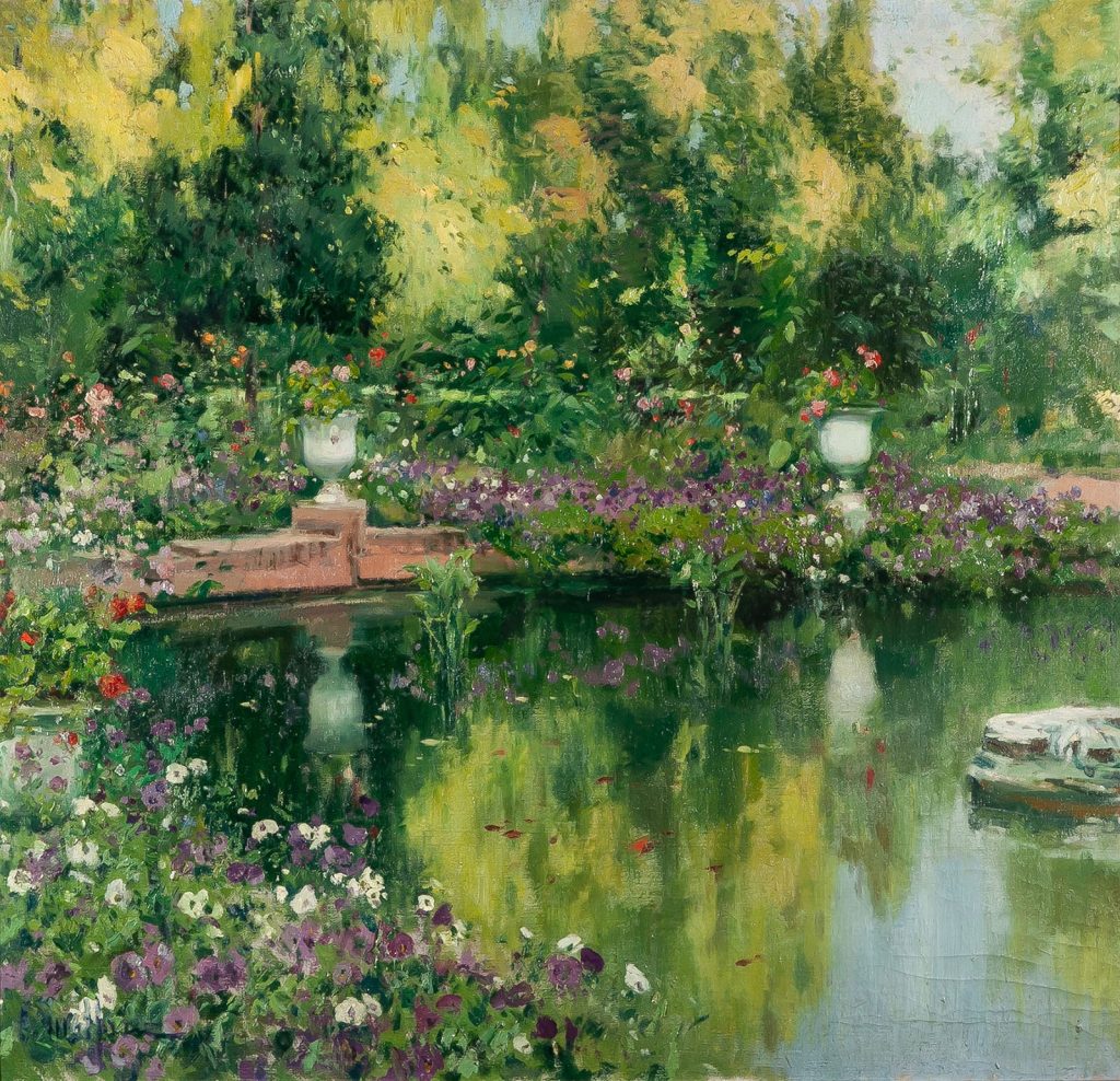Eliseo Meifrén. Jardines de Aranjuez. Salida: 30.000 euros. Remate: 40.000 euros