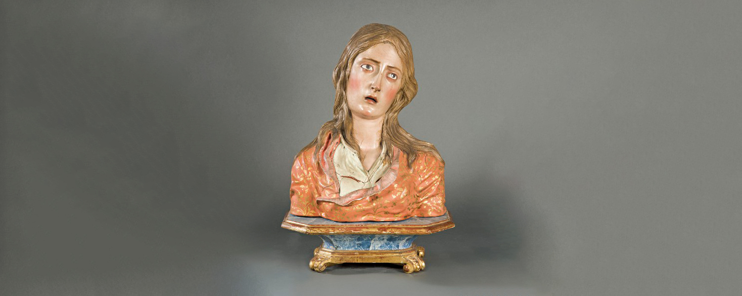 14.000 euros por un busto de Santa Águeda en Segre