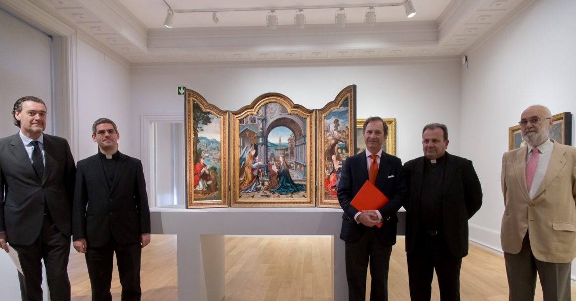 El tríptico de la Anunciación de Joos van Cleve en el Museo de Bilbao