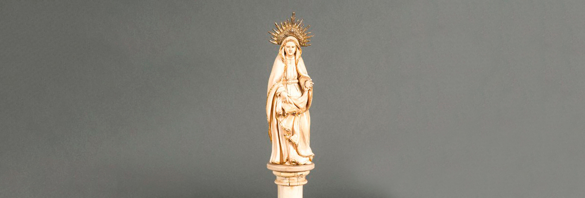 5.500 euros por una Virgen Indo-portuguesa en Segre