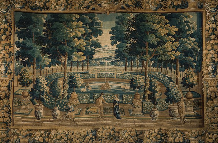 Un tapiz verdure del S. XVIII, lo más destacado de Ansorena