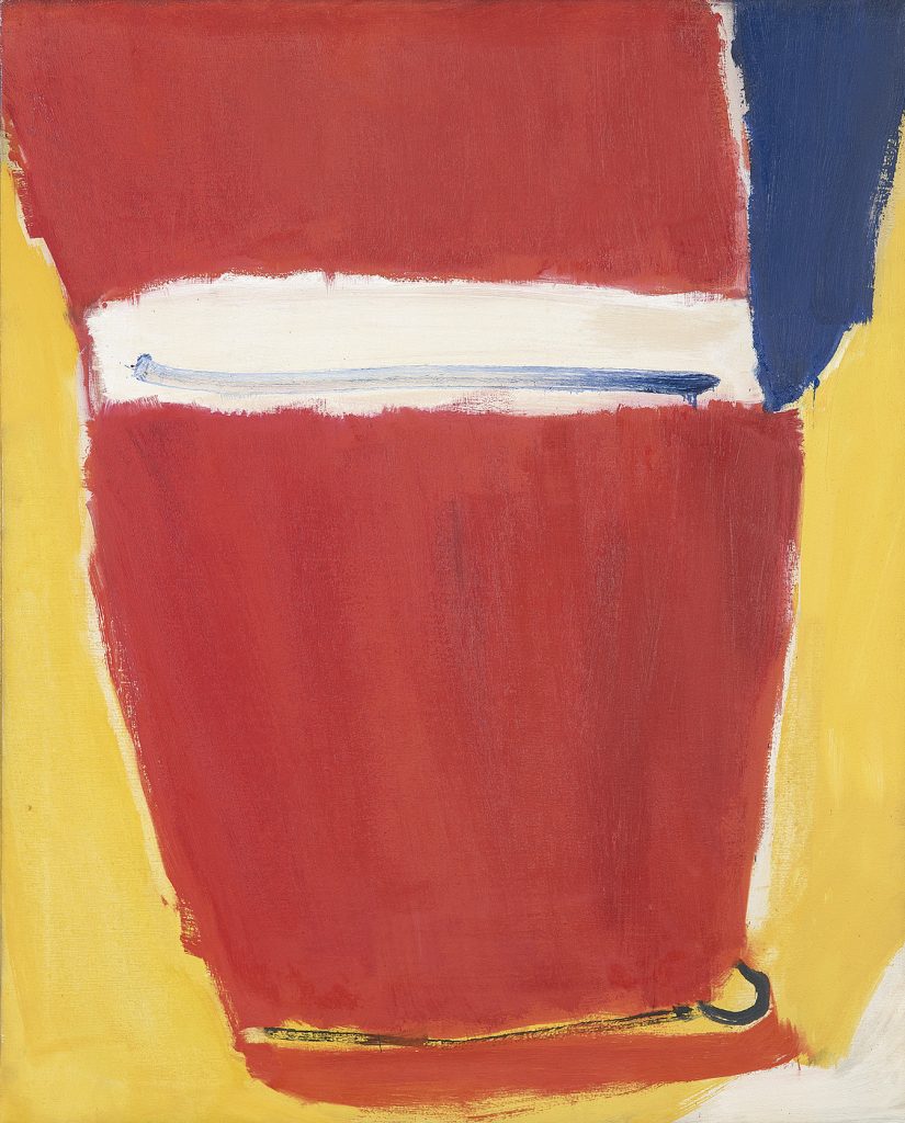 José Guerrero. Rojo intenso, 1979. Salida: 40.000 euros. Remate: 70.000 euros