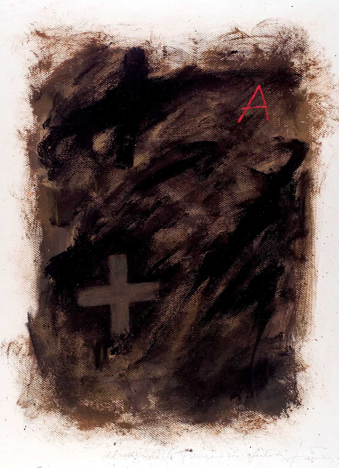 Antoni Tàpies. Sin título, 1975. Salida y remate: 25.000 euros
