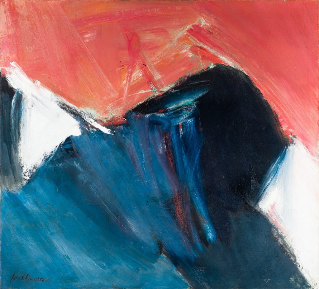 José Guerrero. Sin título, 1961. Salida: 60.000 euros. Remate: 130.000 euros