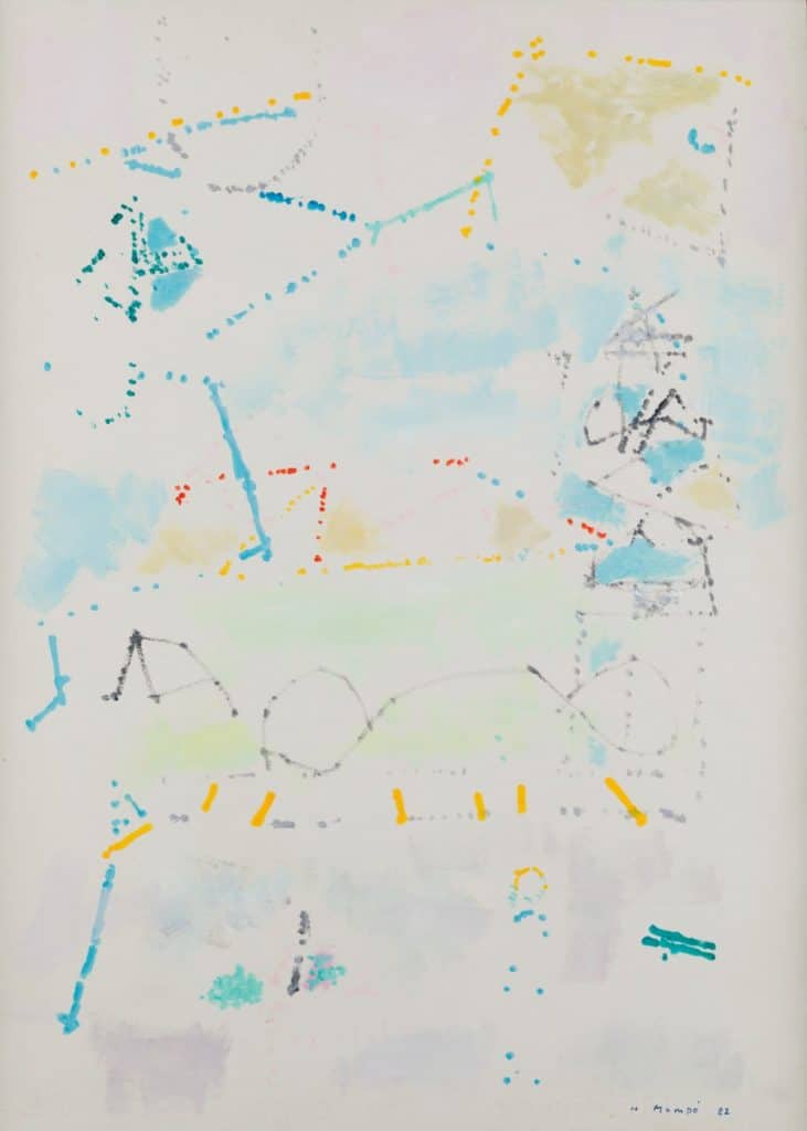 Manuel Hernández Mompó. Paisaje junto al mar, 1982. Salida: 14.000 euros. Remate: 23.000 euros