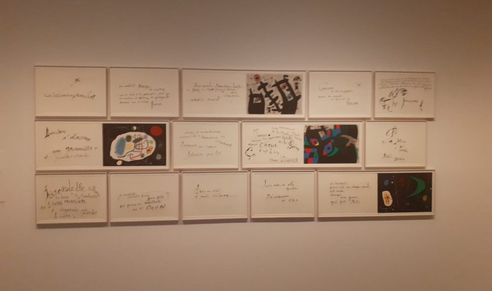 Poesía y pintura en la obra de Miró