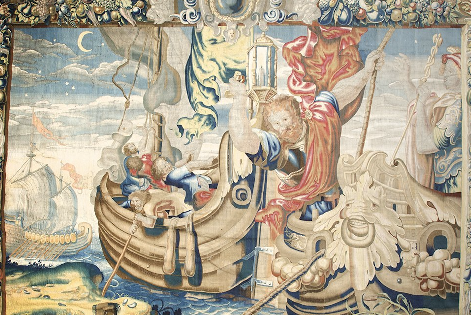 Un tapiz de Jasón y los Argonautas flamenco del XVII lo más destacado en Ansorena