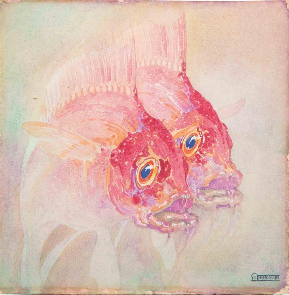 Néstor. Estudio de peces, 1927-28. Salida: 5.500 euros. Remate: 6.000 euros