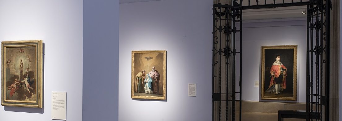 ‘La Virgen con san Joaquín y santa Ana’ de Goya, en el Museo de Zaragoza