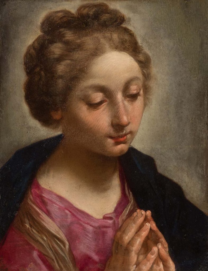 Francesco Vanni, Virgen. Salida: 950 euros. Remate: 35.000 euros