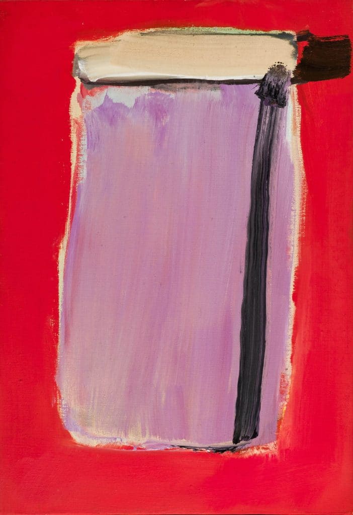 José Guerrero, Violeta, 1979. Salida: 40.000 euros. No vendido