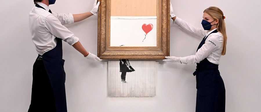 22 millones para Banksy: disidencia prêt-à-porter