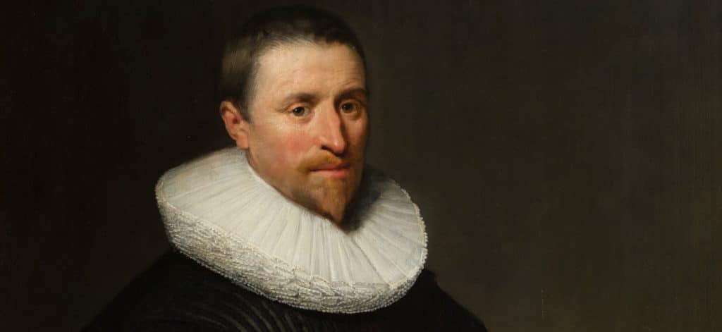 Jan Anthonisz van Ravenstey, Retrato caballero, detalle. Salida: 15.000 euros. Remate: 120.000 euros