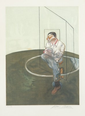 Francis Bacon, Étude pour un portrait de John Edwards, 1986. Salida: 9.500 euros. Remate: 12.000 euros