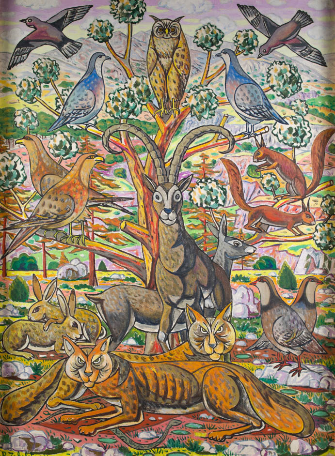 Rafael Zabaleta, Fauna de Cazorla, 1958. Salida: 70.000 euros. No vendido