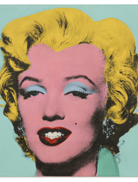 Andy Warhol, Shot Sage Blue Marilyn. Estimado en 200 millones. Adjudicado en 195 millones de dólares.