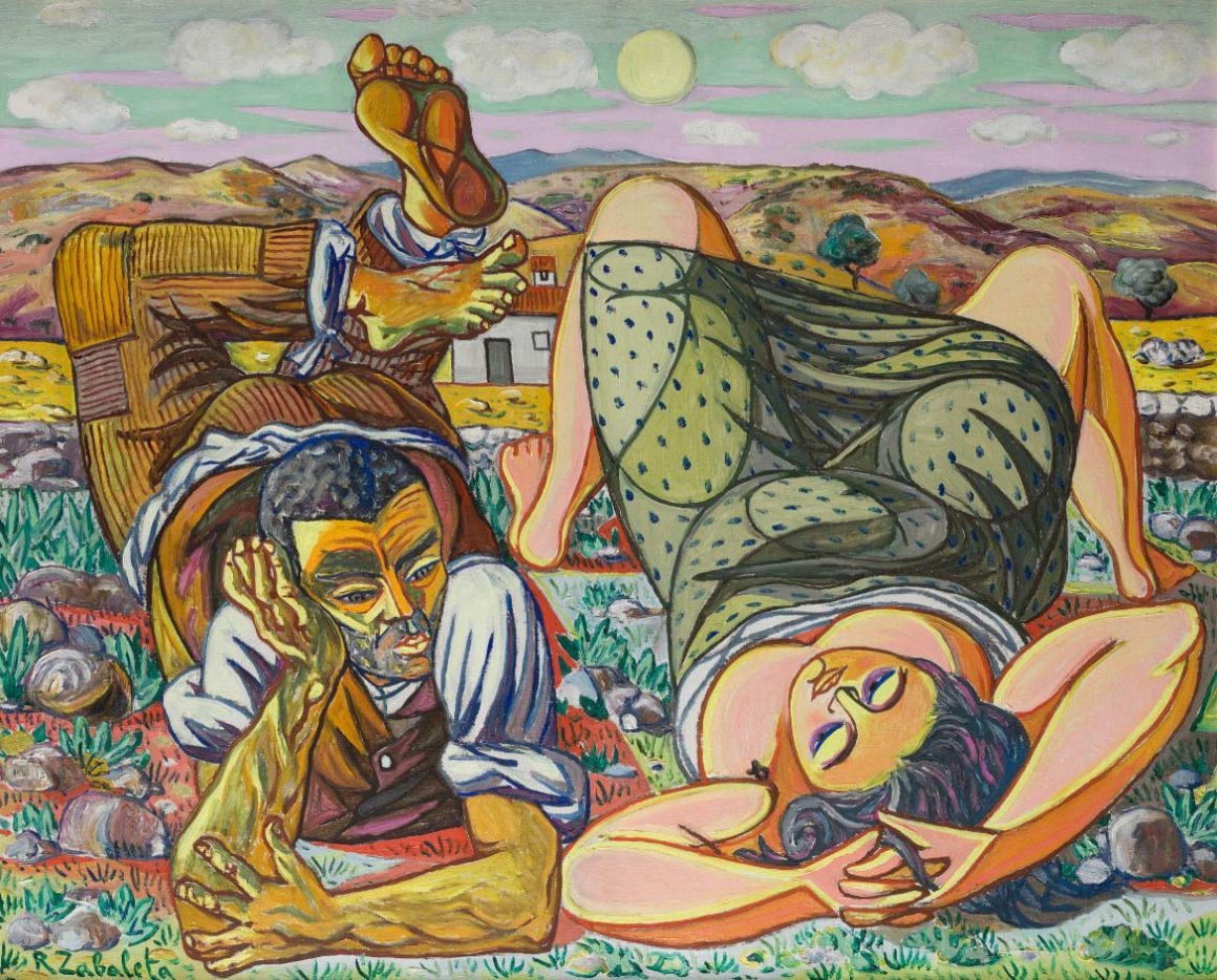 Rafael Zabaleta, La pareja, 1957. Salida: 45.000 euros. No vendido