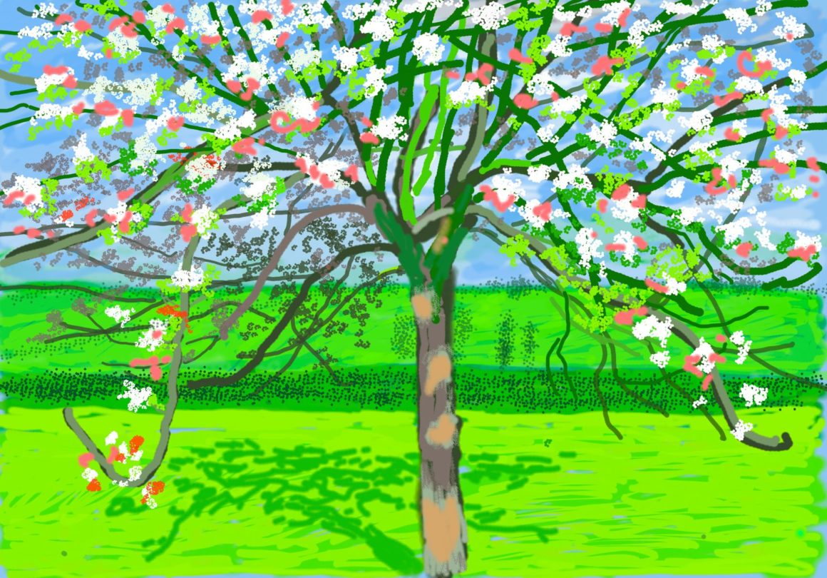 Hockney ‘celebra’ la primavera de Normandía