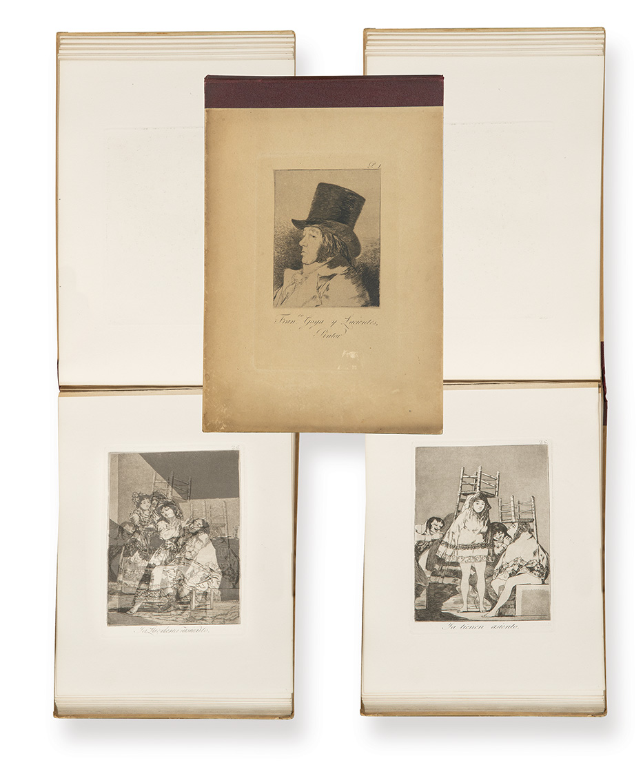 Francisco de Goya, Caprichos, quinta edición. Salida: 10.000 euros. Remate: 22.000 euros