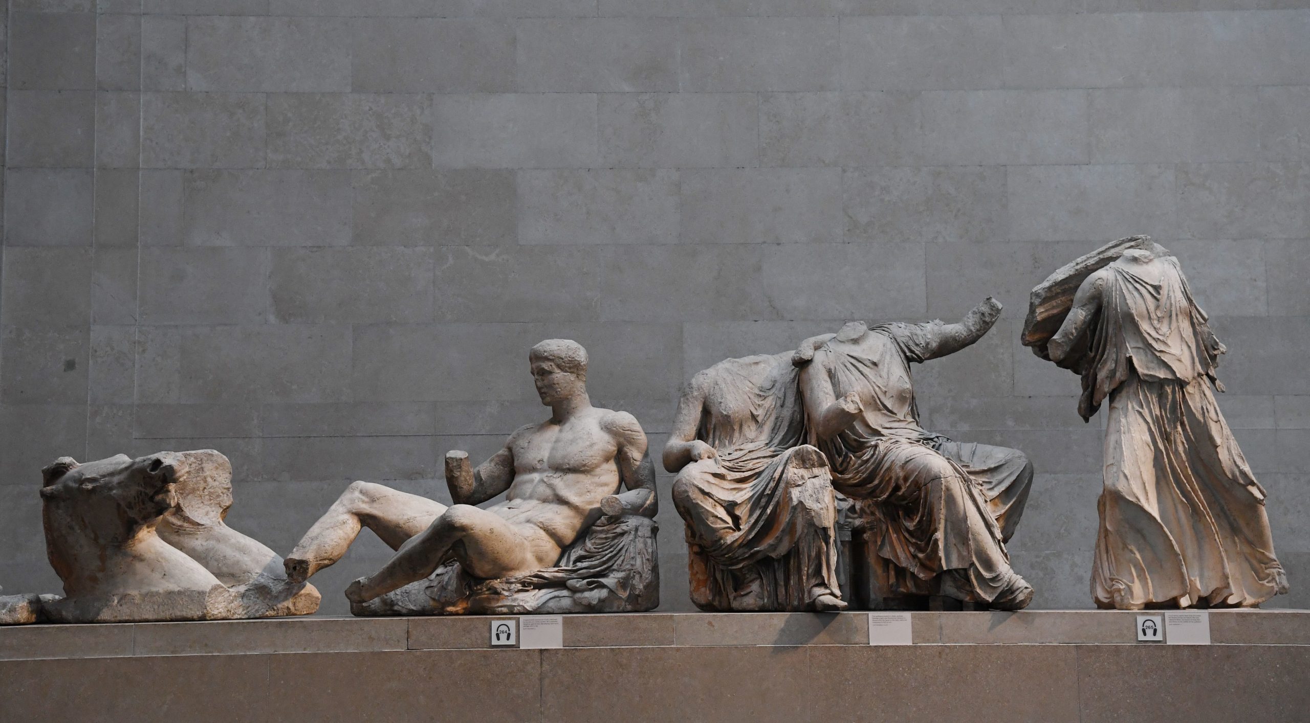 Frontón este del Partenón. British Museum.