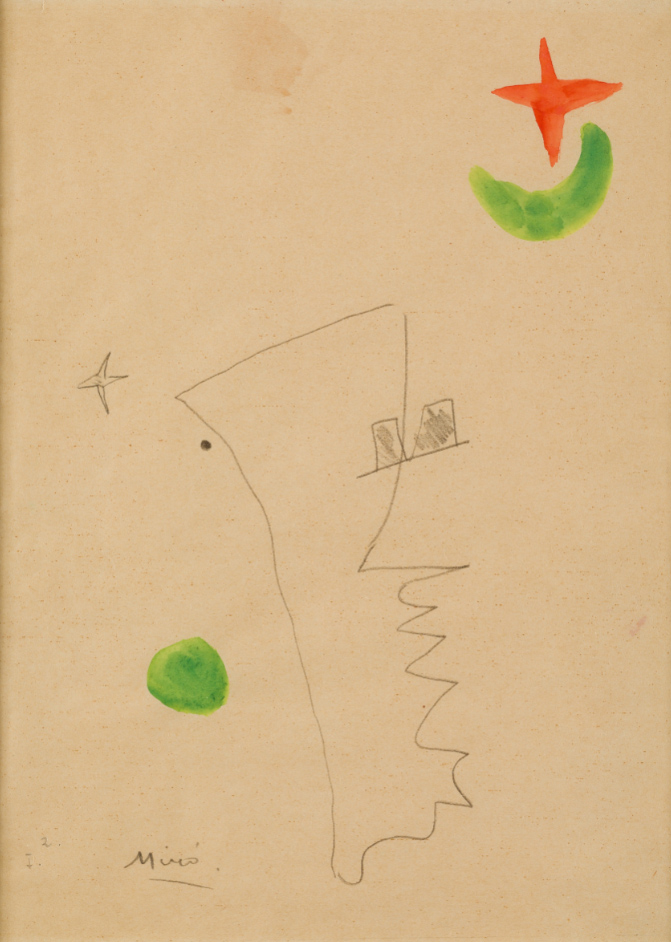 Joan Miró, Sin título, 1927. Salida: 75.000 euros