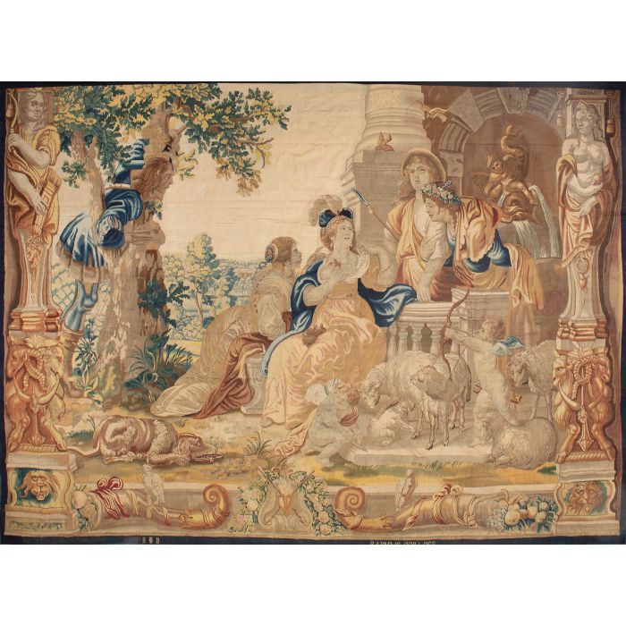 Un tapiz de Bruselas del siglo XVII, lo más destacado de Fernando Durán