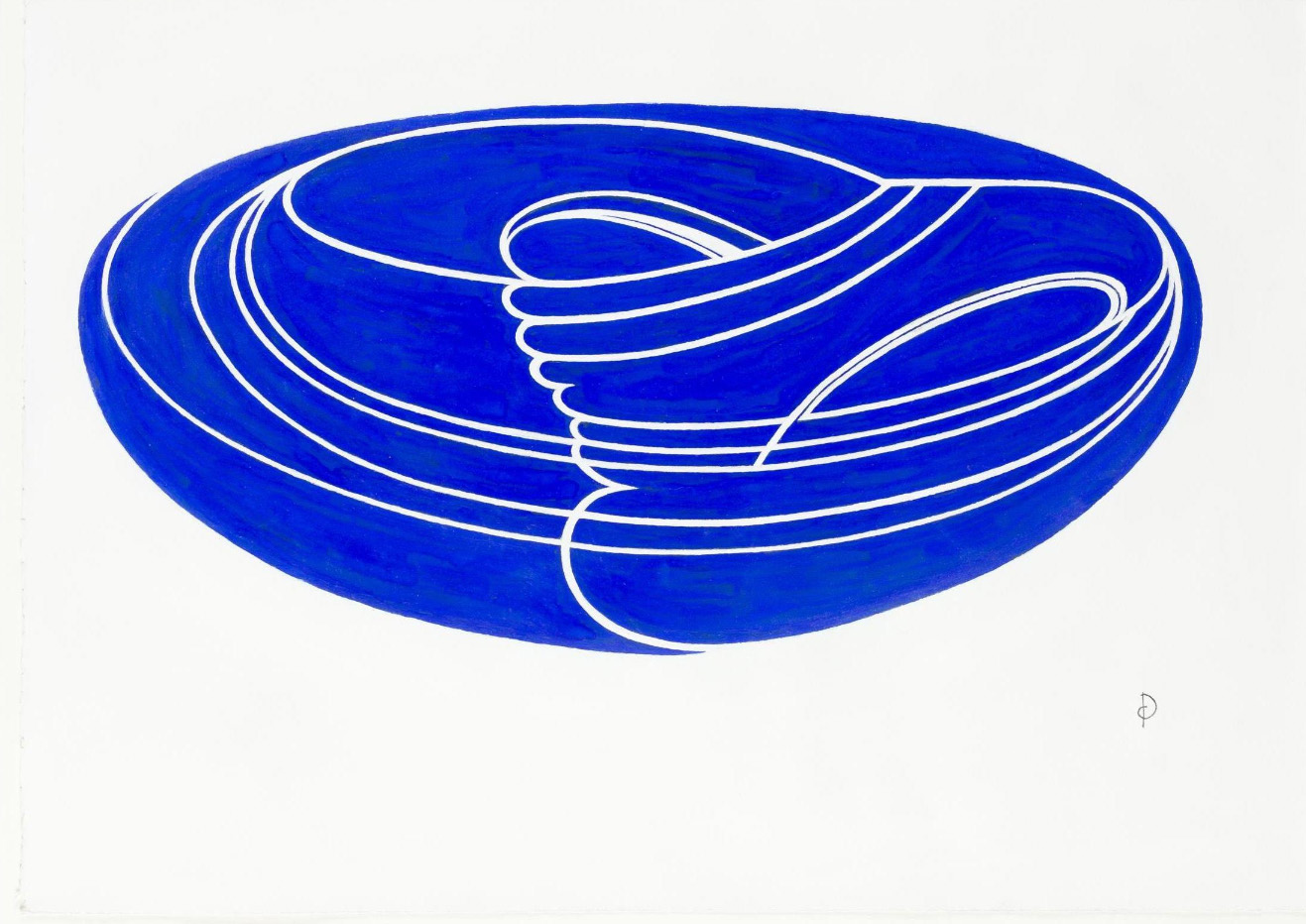 Pablo Palazuelo, Waves II, 2001. Salida y remate: 9.000 euros