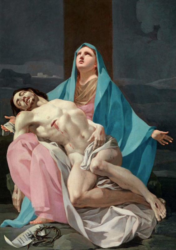 Francisco de Goya. Piedad. Óleo sobre lienzo. 83,5 x 58 cm. Salida: tres millones de euros.
