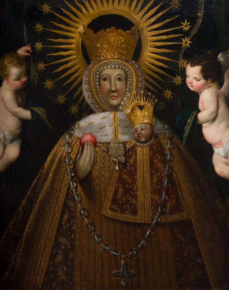 Juan Bautista Maíno, Virgen de Atocha, c. 1634. Salida y remate: 30.000 euros. Comprado por el Estado