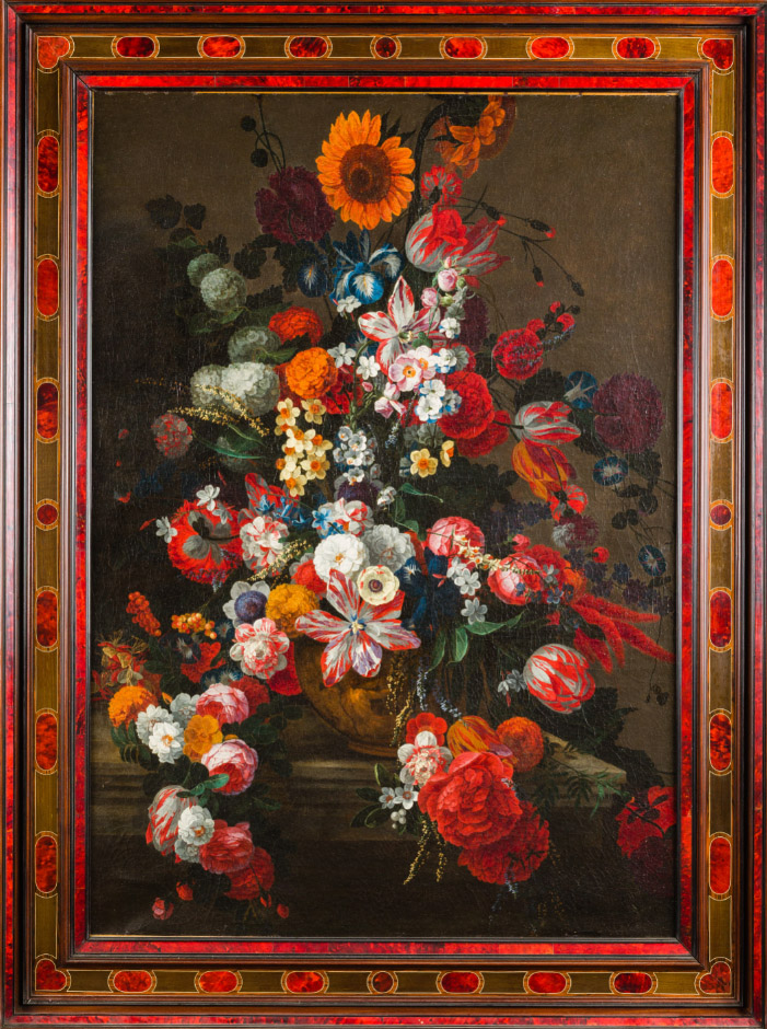 Hieronymus Galle, el viejo, Vaso con flores, c. 1670. Salida: 30.000 euros. Remate: 36.000 euros